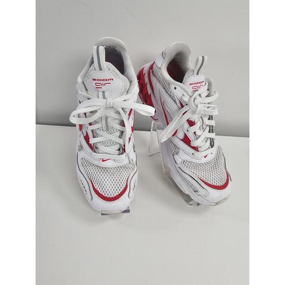 Nike Shoes - Nike Zoom Air Fire White University Red  RARE